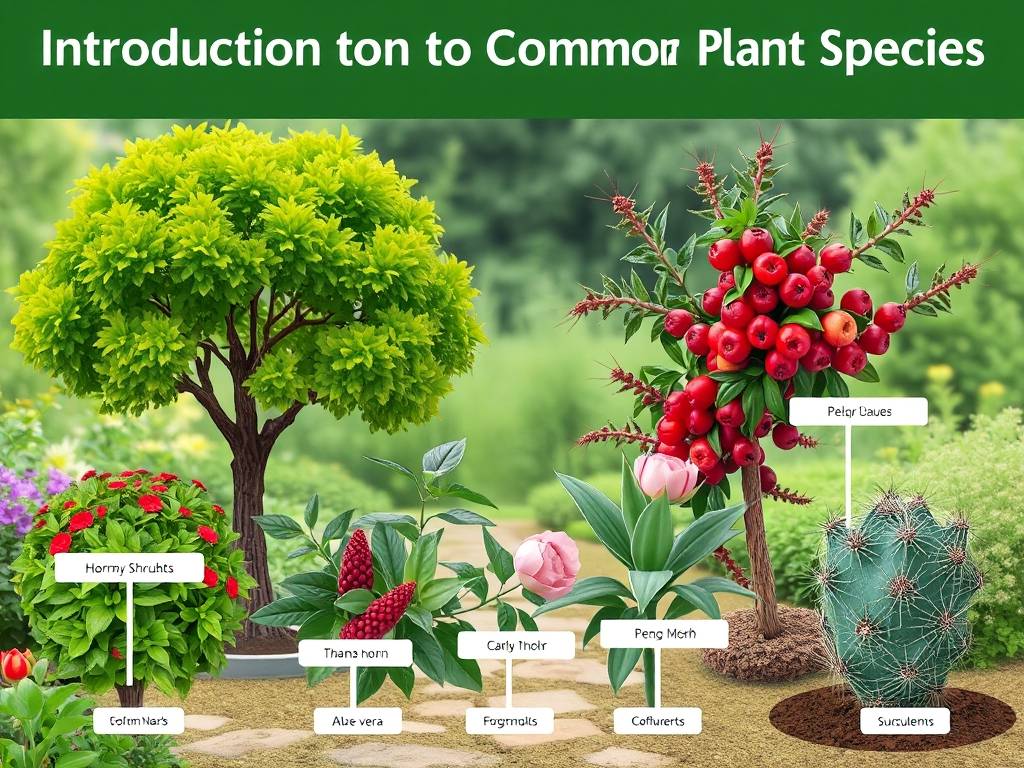 Introduction to Common Plant Species Introduction to Common Plant Species