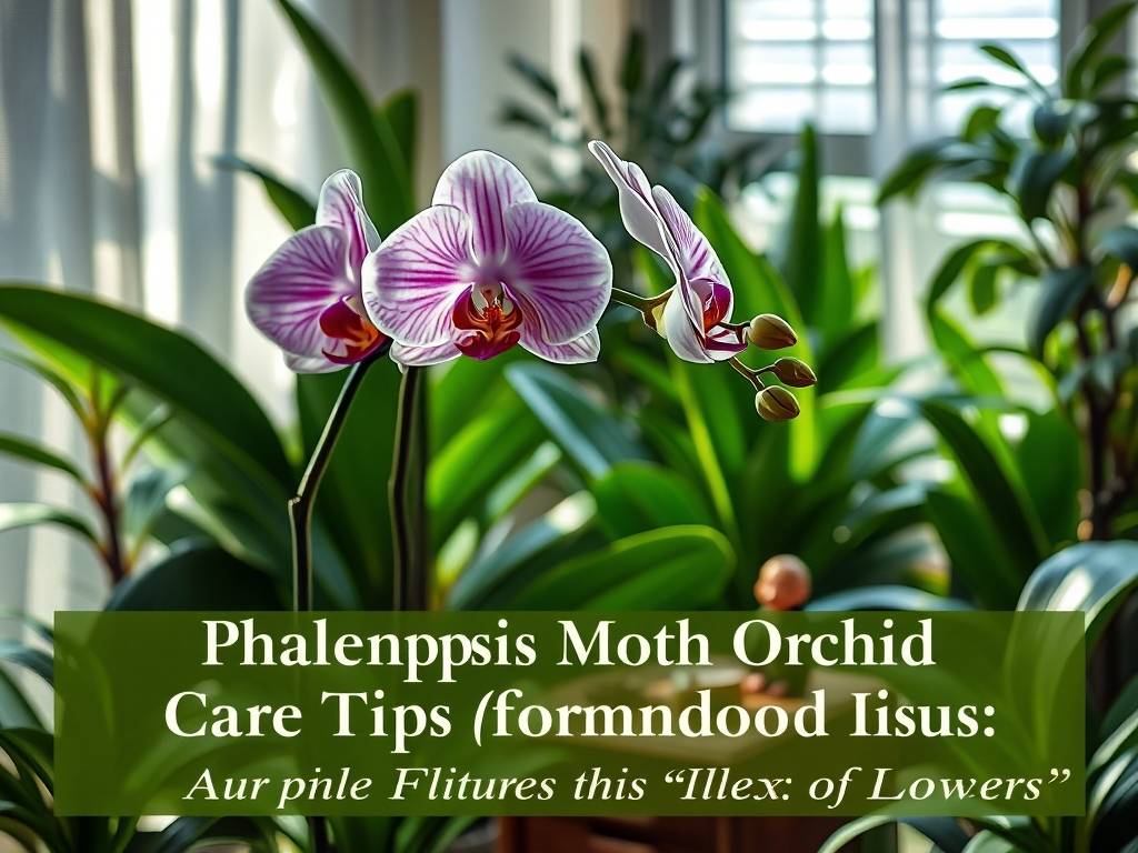 Phalaenopsis (Moth Orchid) Care Tips for Indoor Growth: Nurturing the "Butterfly of Flowers"  
