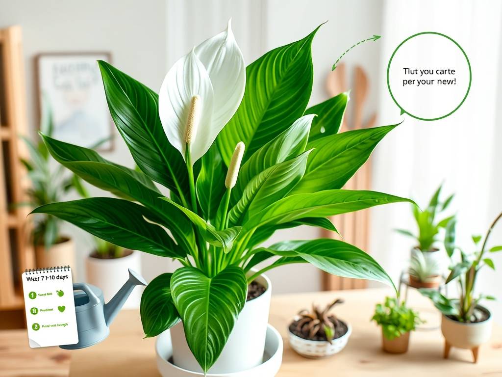 Peace Lily (Spathiphyllum) Care Tips for Indoor Growth: A Practical Guide to Nurturing This 