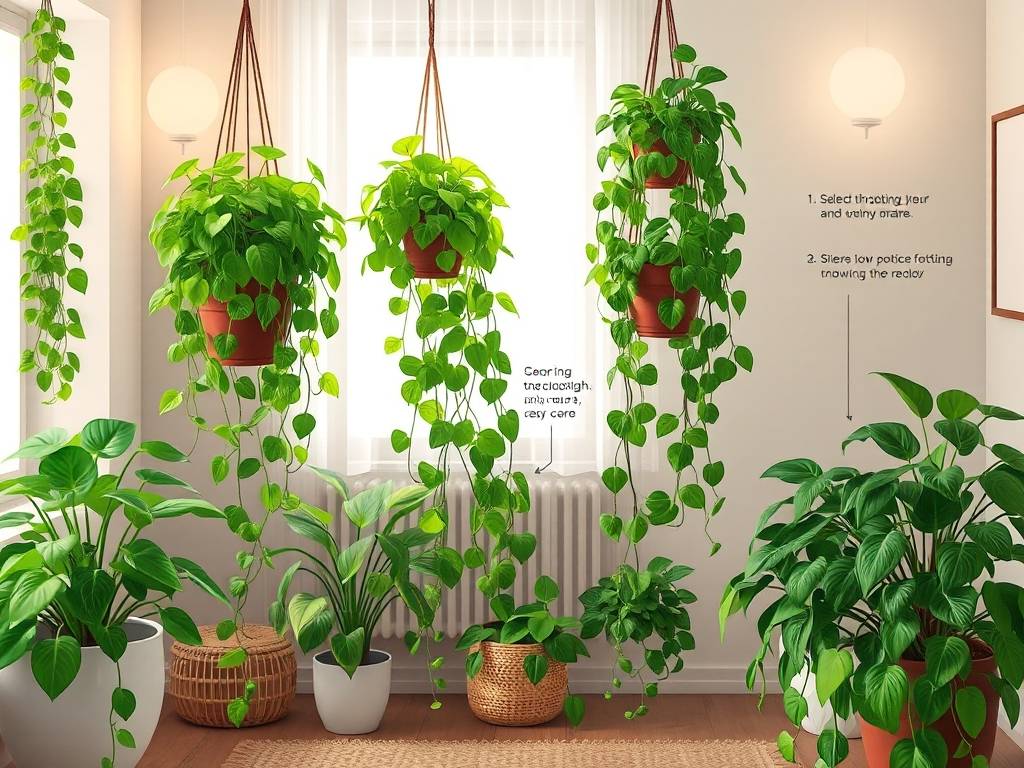 How to Grow Pothos Indoors: Foliage, Hanging Capability, Shade Tolerance, Easy Care & Formaldehyde A