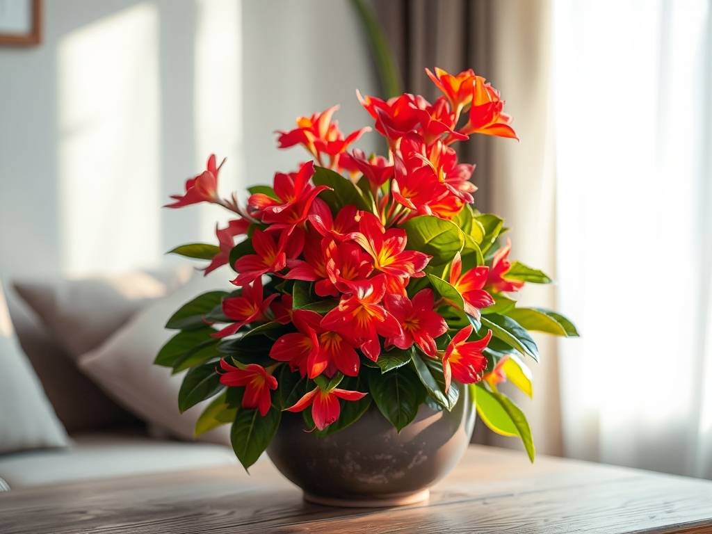 How to Care for Indoor Kalanchoe: Its flowering period spans winter and spring, with rich and vibran(1)