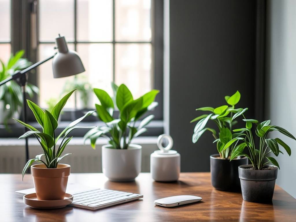 How to Choose Small-Sized Plants for Office Desktops