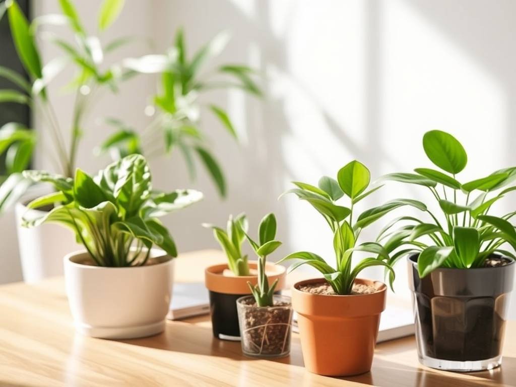 How to Choose Small-Sized Plants for Office Desktops(1)