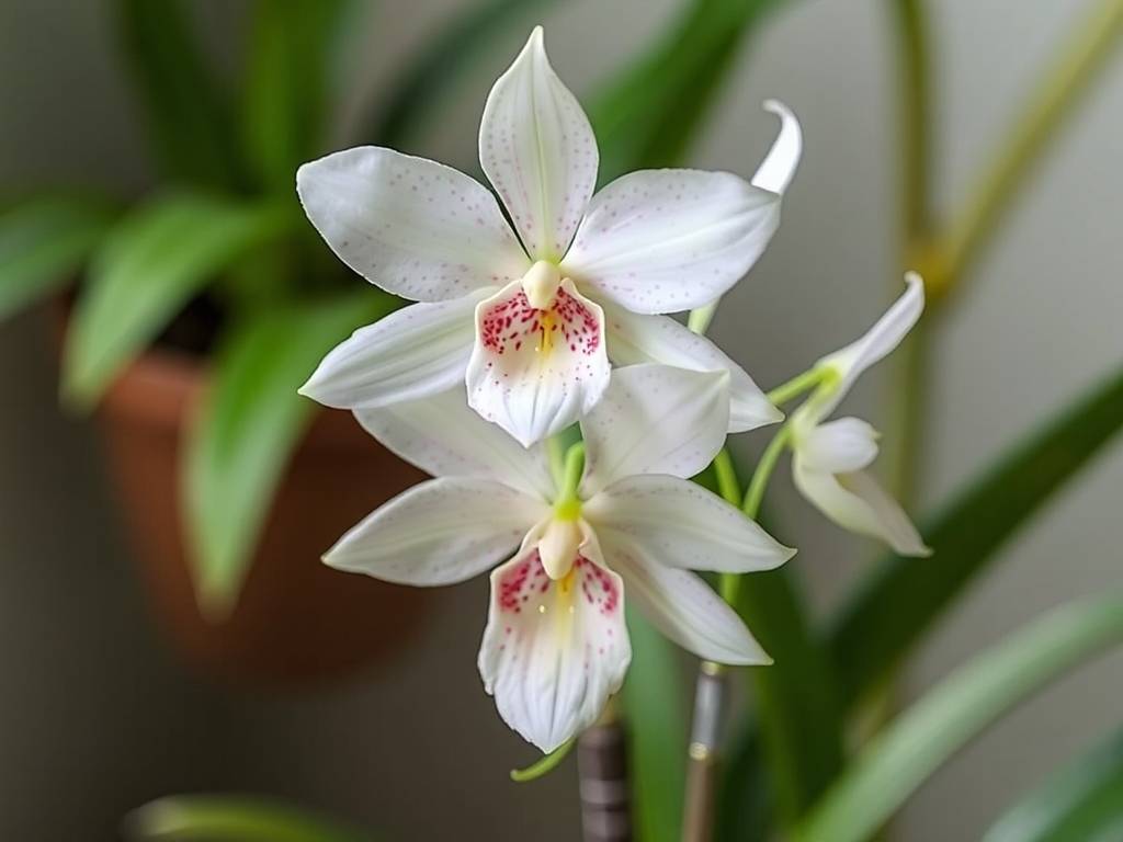 How to Care for Indoor Cymbidium Sinense: Admire Slender Elegant Foliage and Subtle Fragrant Blooms(1)