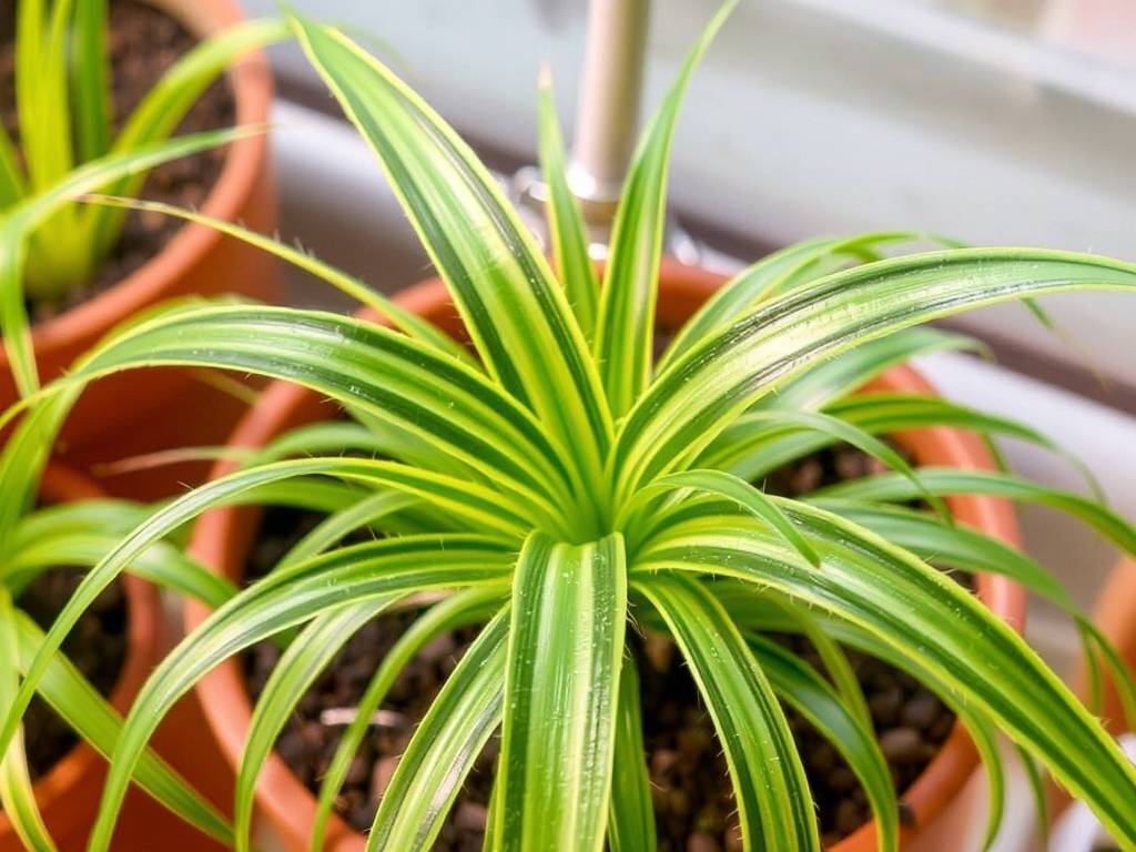 How to care for Spider plants: Solving Common Problems such as yellowing leaf tips and slow growth(1)