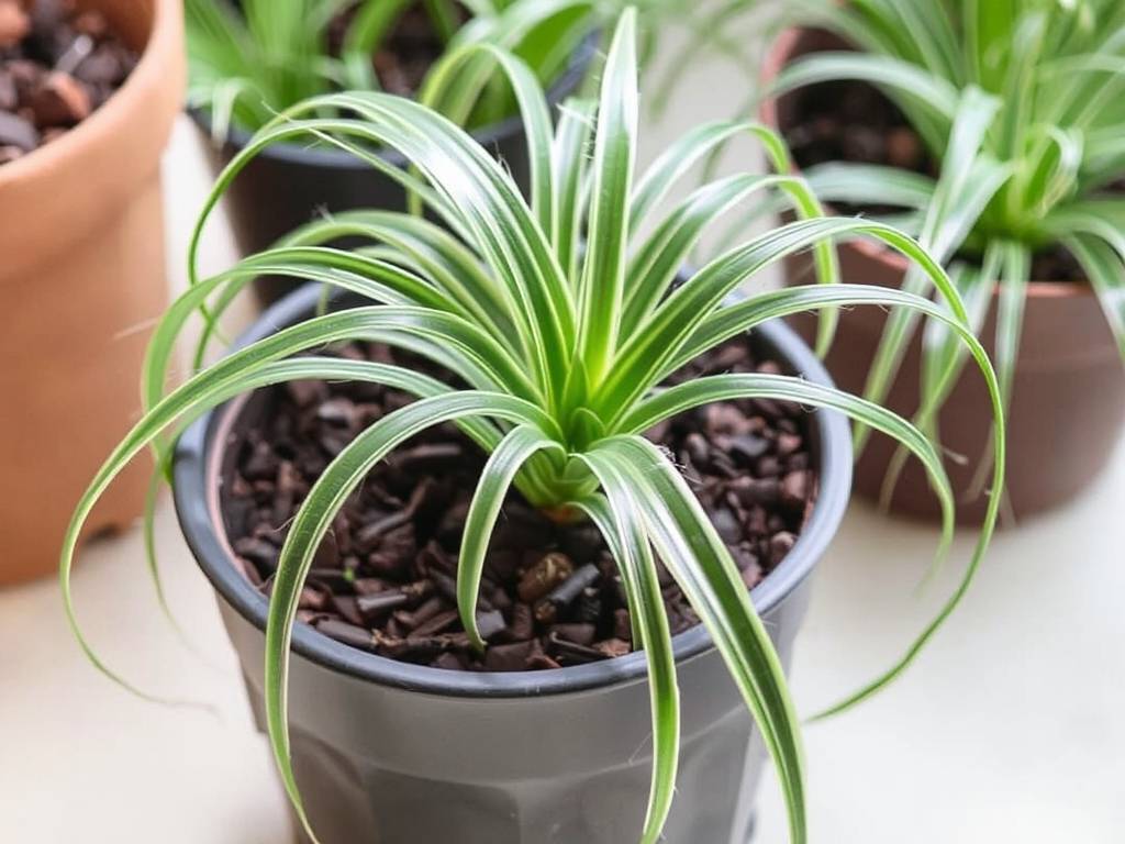 How to care for Spider Plants - From potted plants to Small Spider Plant transplanting
