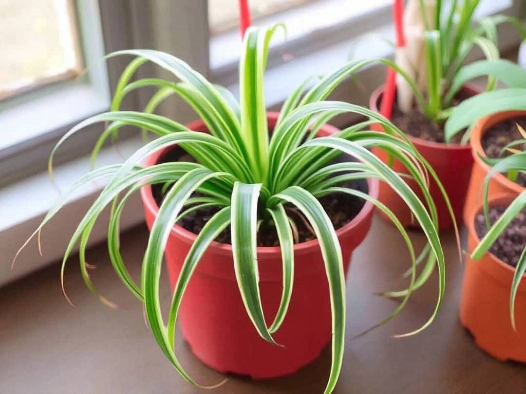 How to care for Spider Plants - From potted plants to Small Spider Plant transplanting