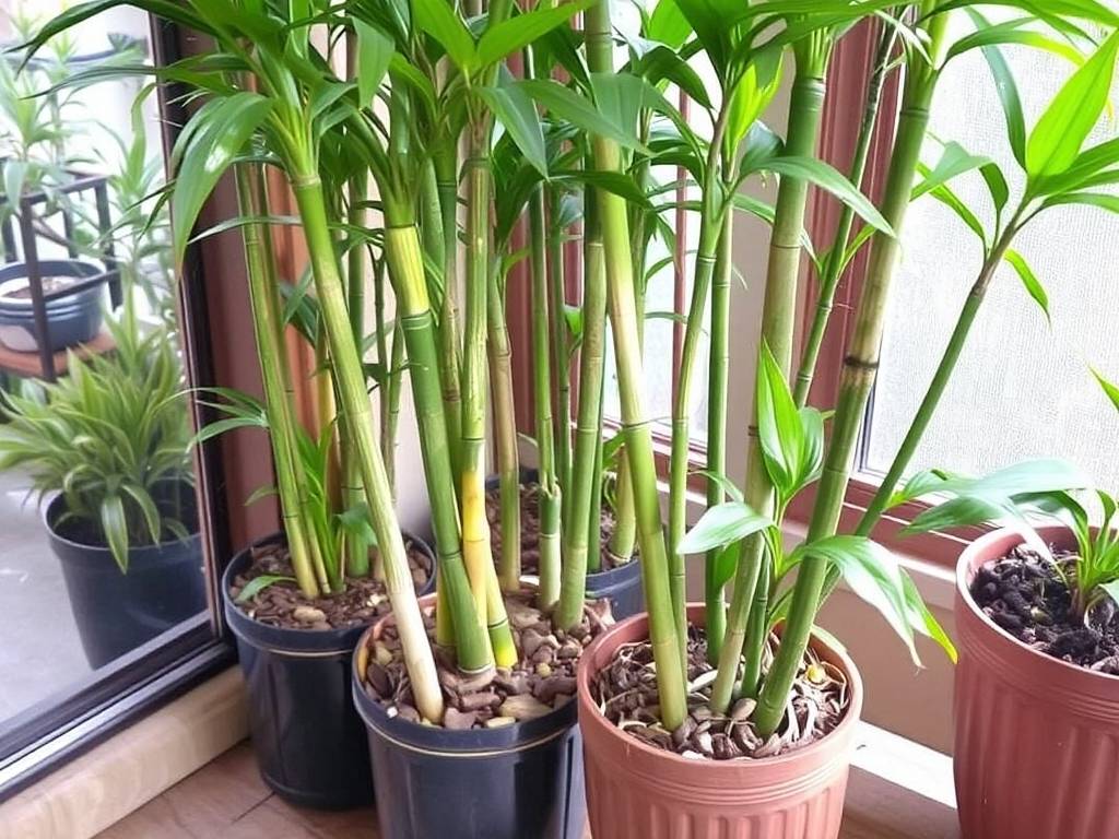 How to grow turtle-back Bamboo indoors - Tips for humidity Control, Watering and setting up supports(1)