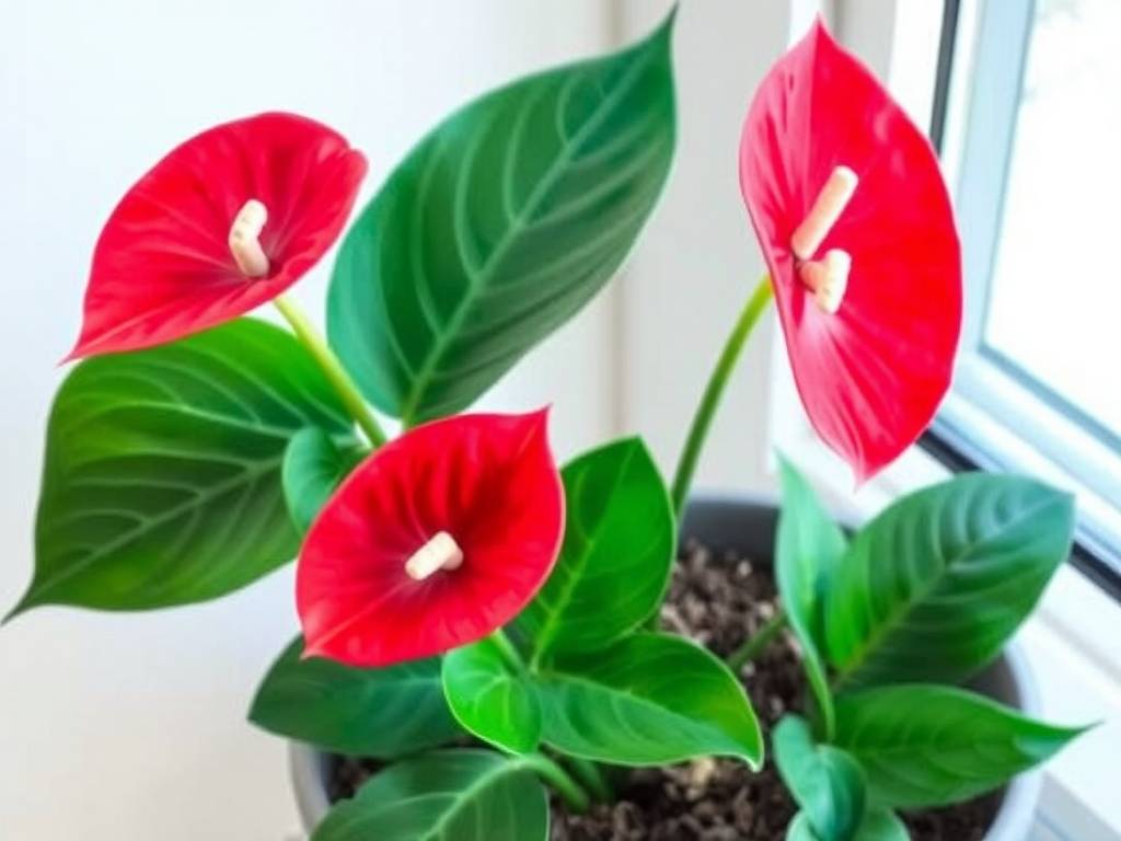 How to grow Anthurium indoors - Tips on light intensity, Watering and soil