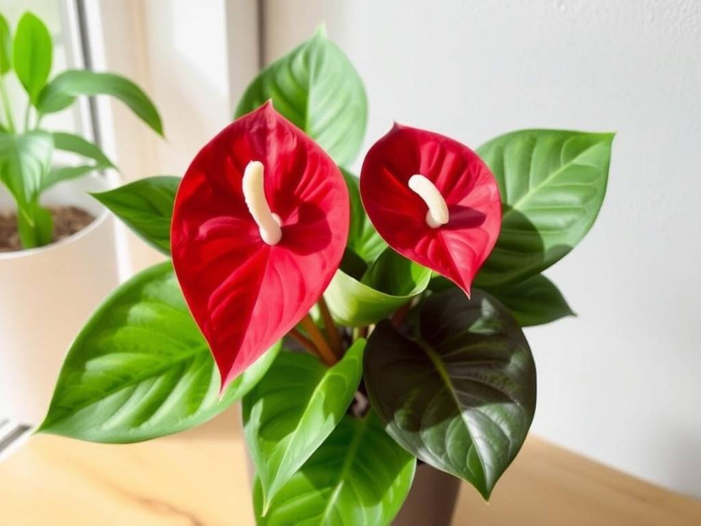 How to grow Anthurium indoors - Tips on light intensity, Watering and soil(1)