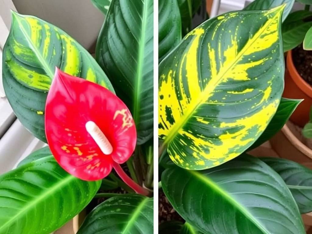 How to care for Anthurium plants: Solving Common Problems such as withering of the spathe and yellow(1)