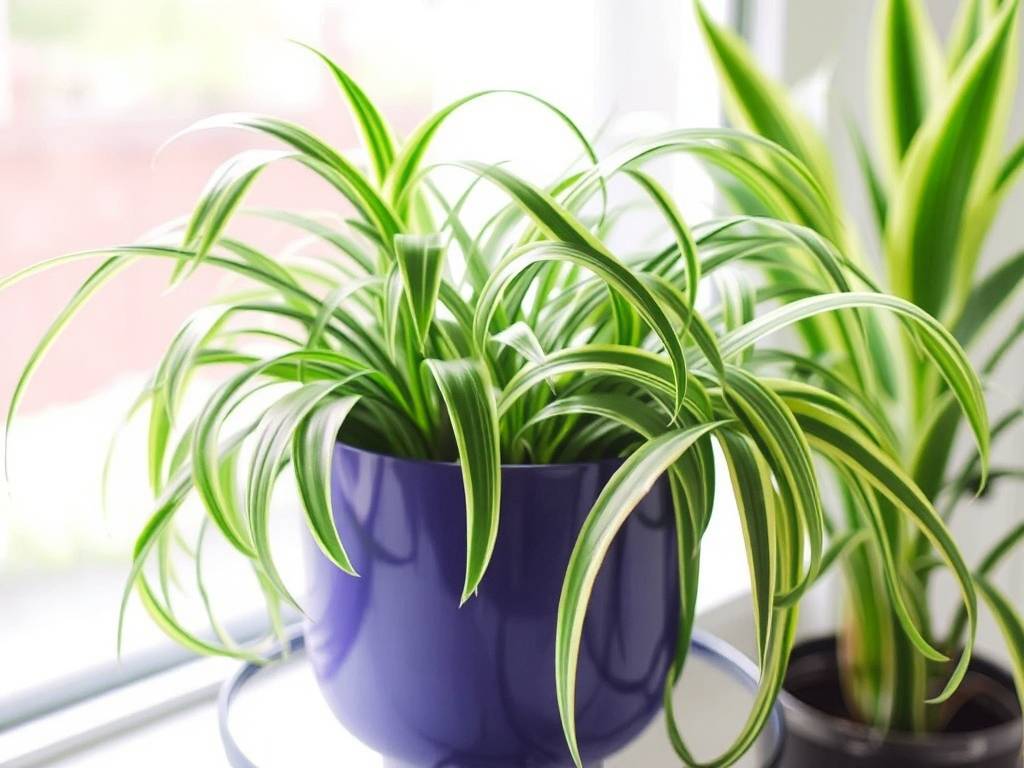 How to care for indoor plants like spider plants?(1)