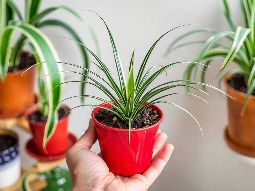 How to choose a spider plant flowerpot?(1)