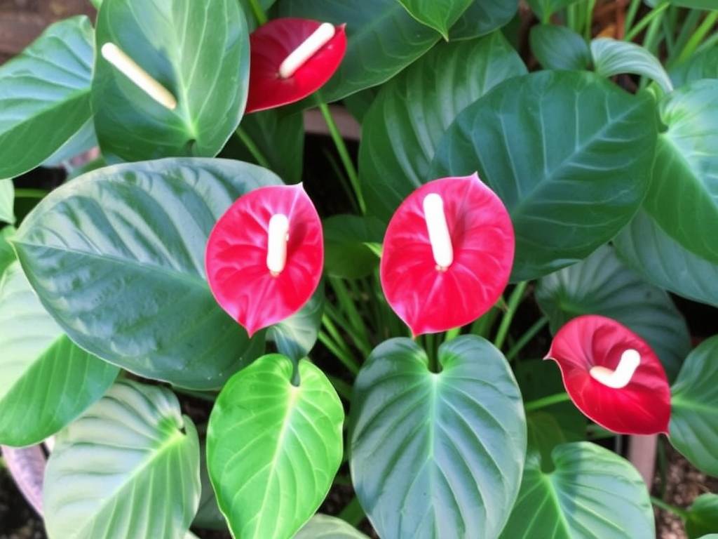A Comprehensive Guide to Growing Anthuriums: Mastering Water and Soil Cultivation in Warm, 