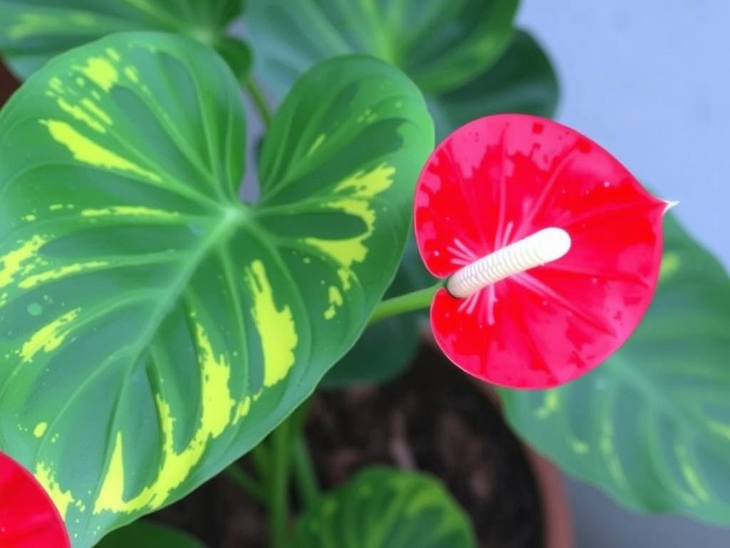 Anthurium Pest and Disease Control: Solving Common Issues Like Flower Wilting and Leaf Yellowing(1)