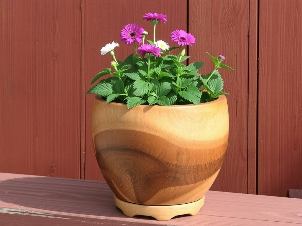 How to choose a pepper wood flowerpot?(1)