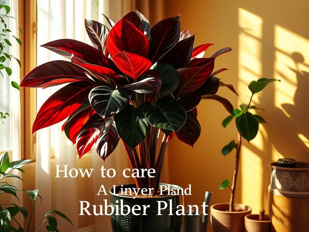 How to Care for Rubber Plant (Dark Red)? Strong light/shade, drought-tolerant, dark red glossy leaves How to Care for Rubber Plant (Dark Red)? Strong light/shade, drought-tolerant, dark red glossy leaves