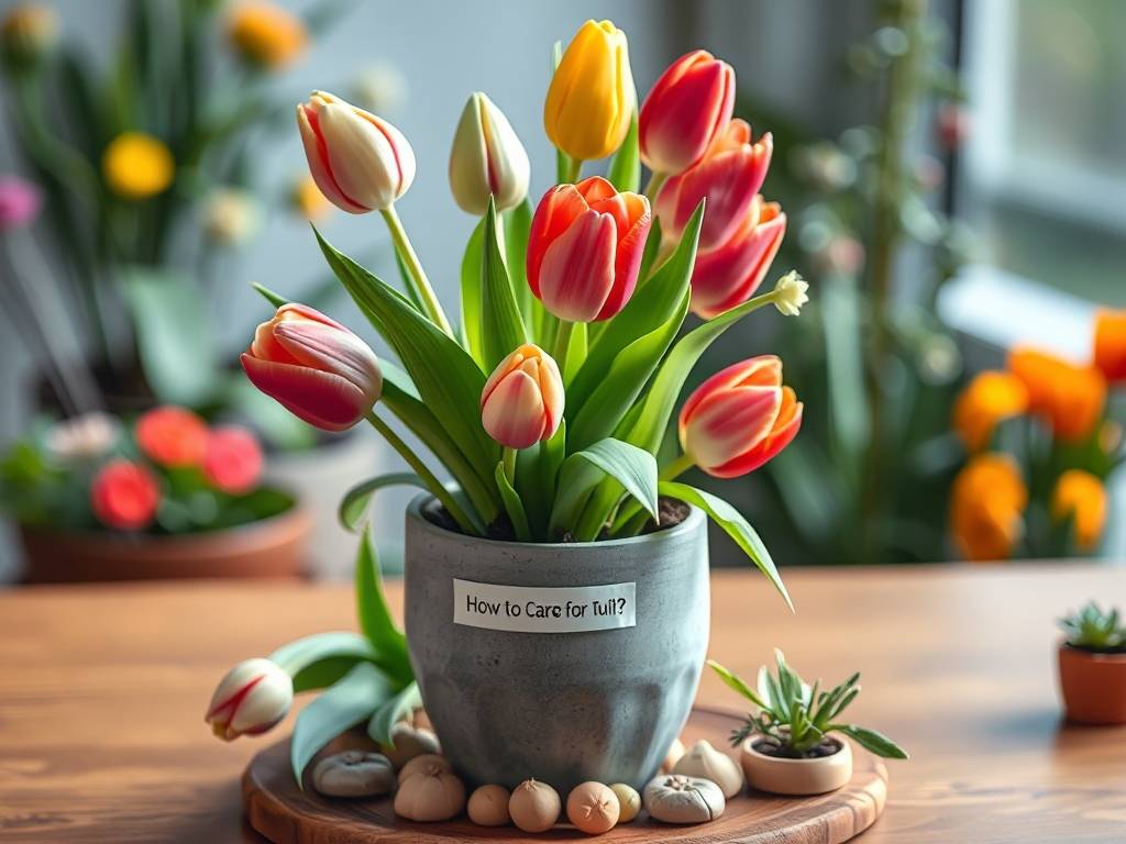 How to Care for Tulip? Cool adequate light, easy potted, full-color flowers(1) How to Care for Tulip? Cool adequate light, easy potted, full-color flowers(1)