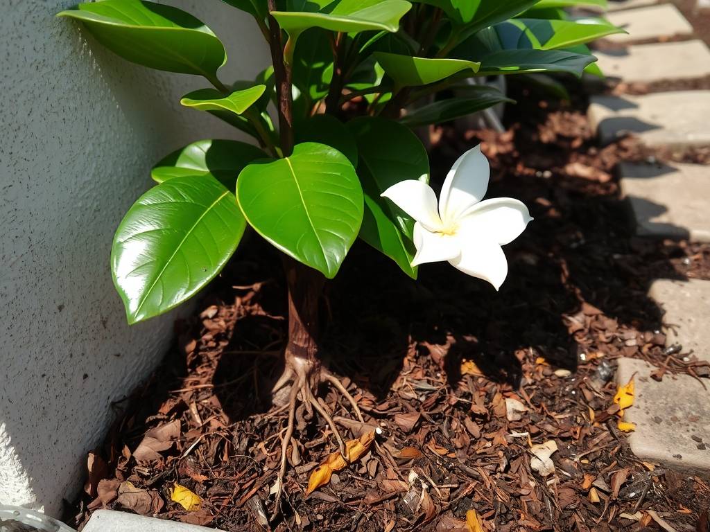 How to Care for Gardenia (Small Leaf)? Acidic soil, light-loving, avoid strong sun, moist(1)