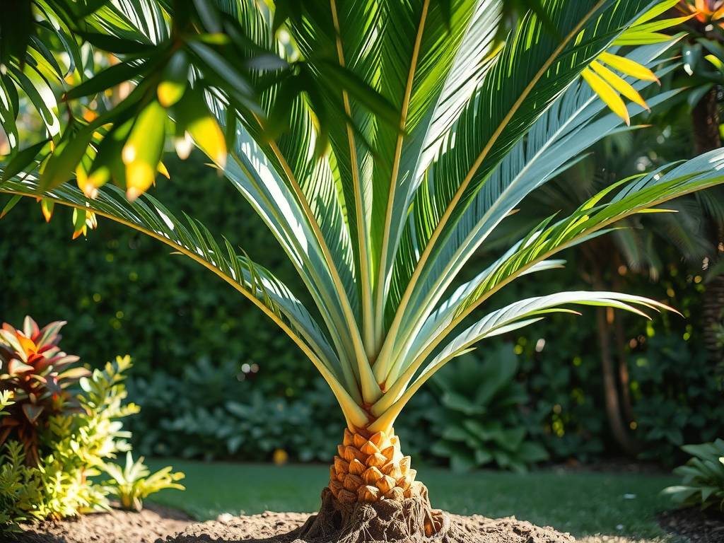 How to Care for Lady Palm (Large Plant)? Warm partial shade, drought-tolerant, large palmate leaves