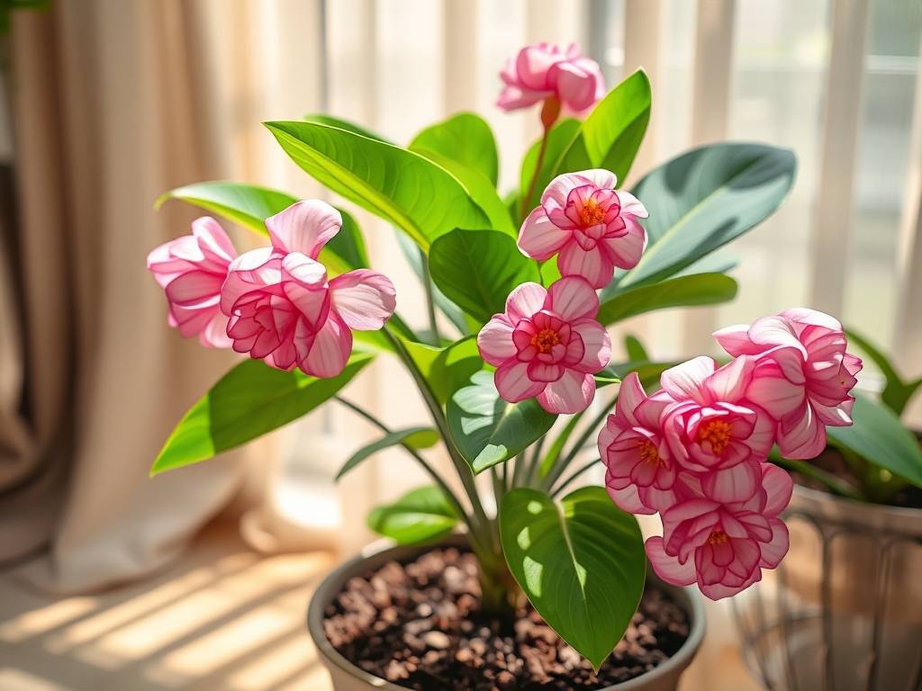 How to Care for Hoya (Large Flower)? Filtered light, moist, no waterlogging, large bright ball-shaped flowers