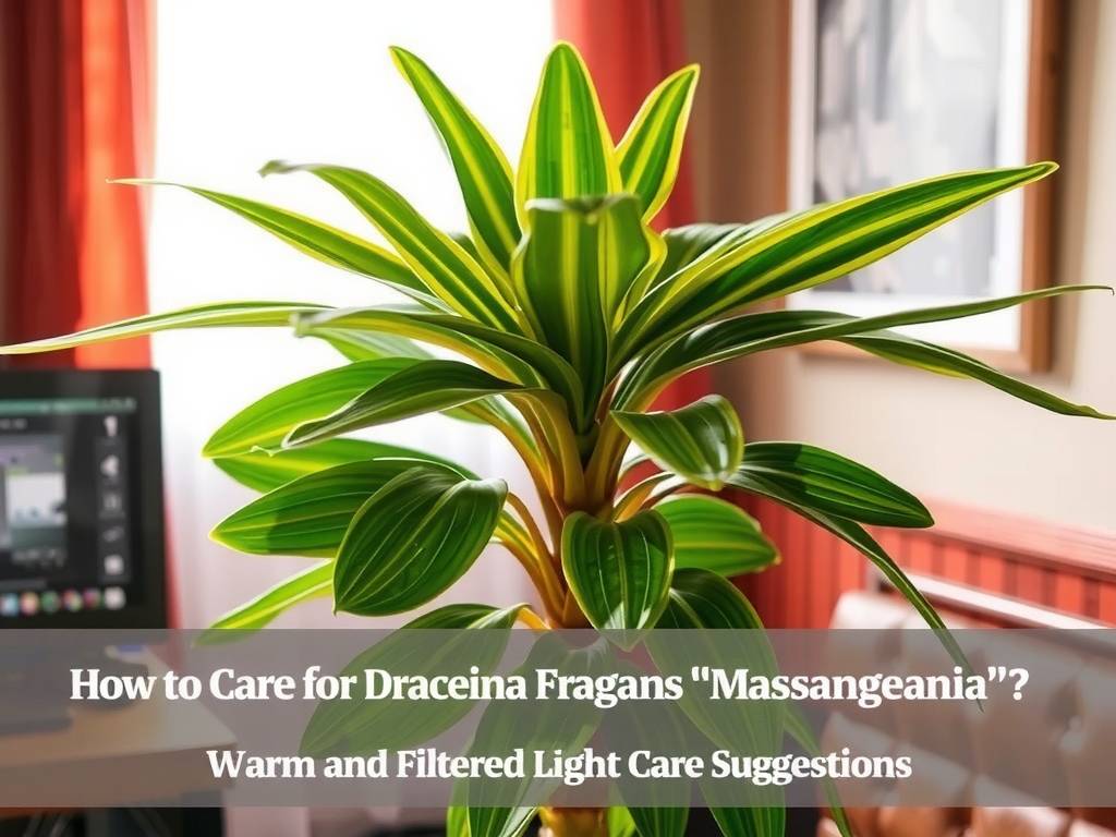 How to Care for Dracaena Fragrans 'Massangeana'? Warm and Filtered Light Care Suggestions
