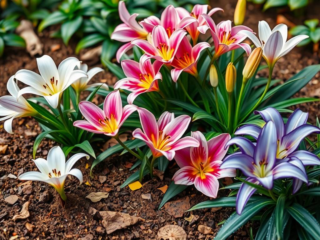How to Care for Ground Lilies - Division Propagation to Double Blooms Next Year