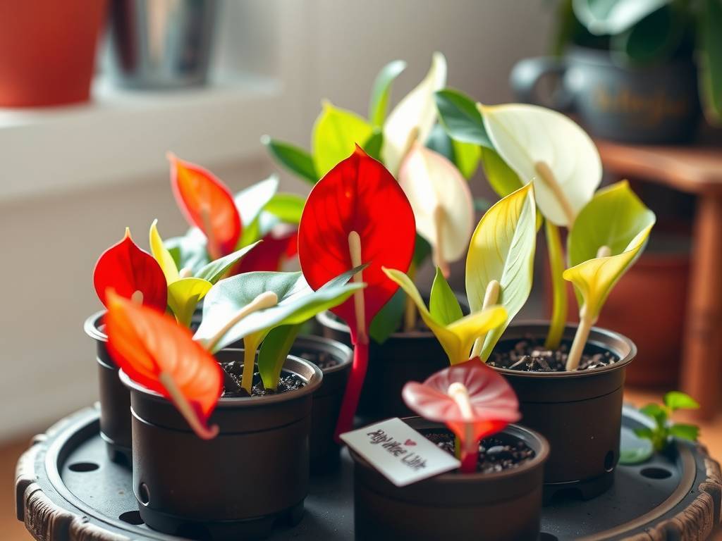How to Care for Anthurium Seedlings - Bright Indirect Light for Fast Blooming