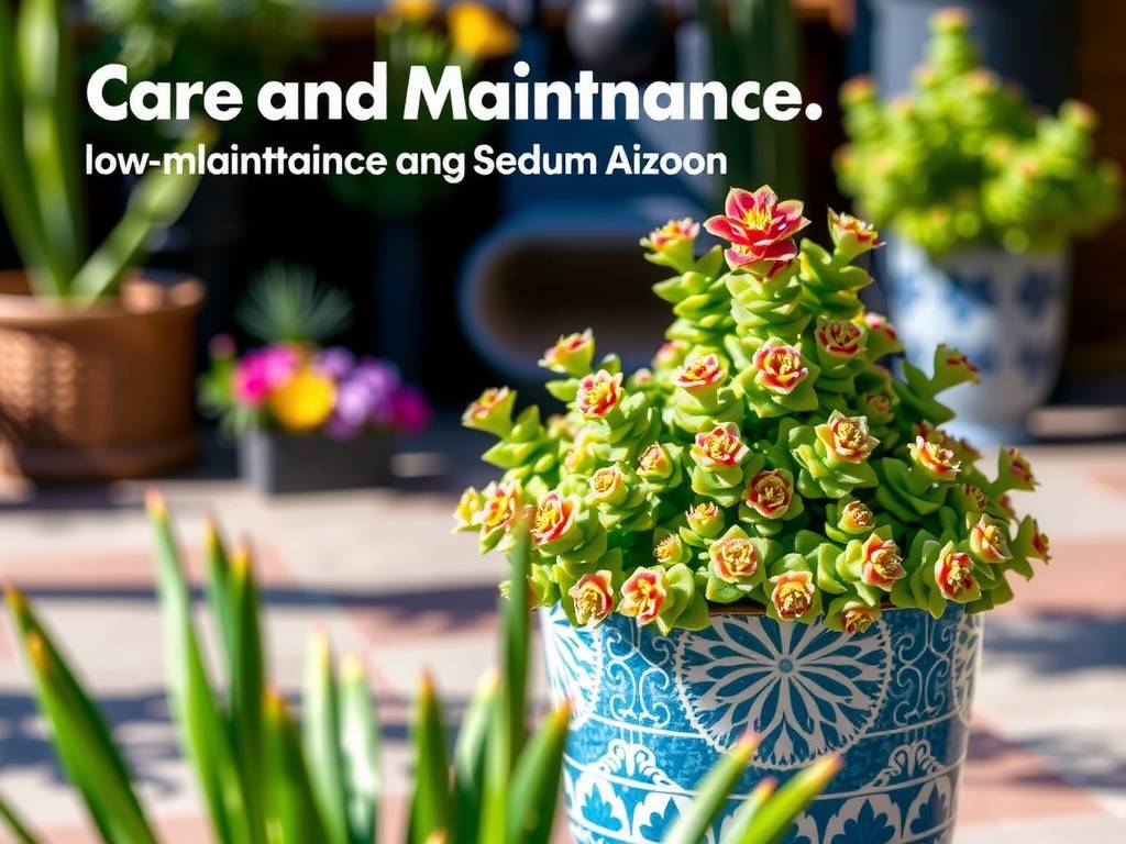 How to Care for Sedum Aizoon - Low-Maintenance for Vigorous Growth