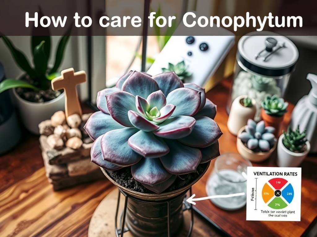 How to Care for Conophytum - Ventilation Care for High Survival Rate