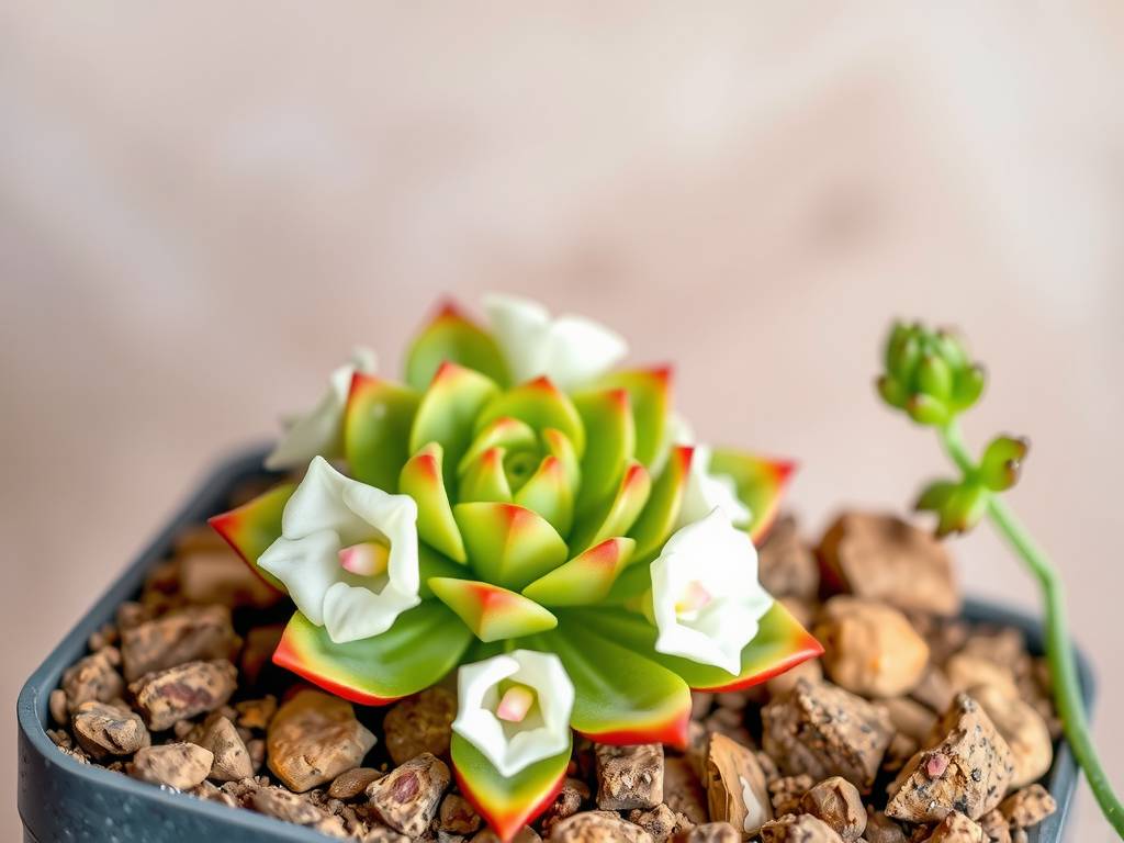 How to Care for Echeveria 'White Peony' - Low-Maintenance for Fast Clumping