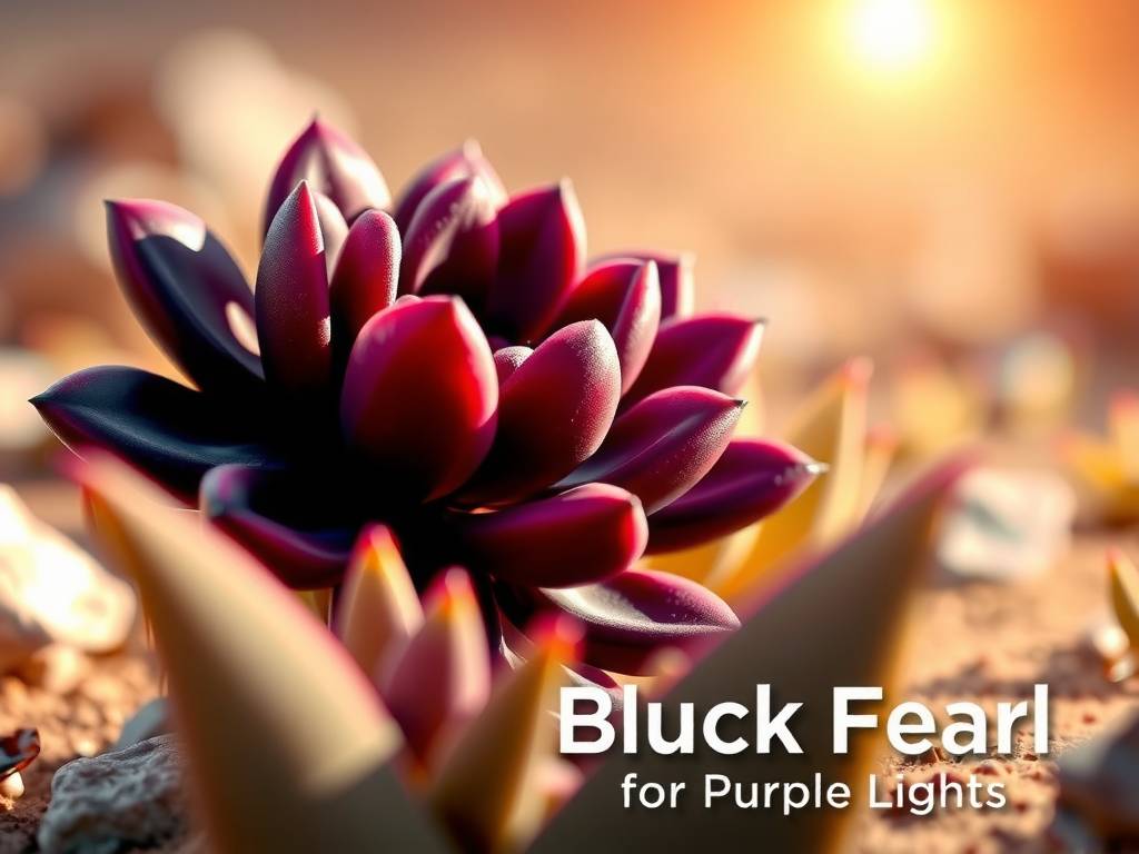 How to Care for Echeveria 'Purple Pearl' - Sufficient Light for Purple Leaves