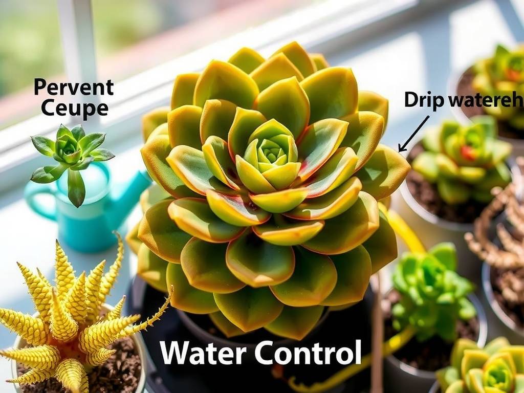 How to Care for Sedum Pachyphyllum - Water Control to Prevent Leggy Growth