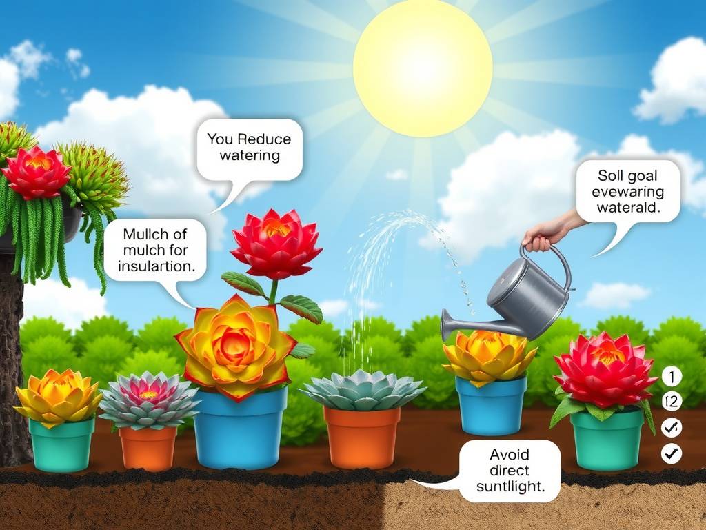 How to Care for Aeonium - Summer Dormancy Care with Water Control