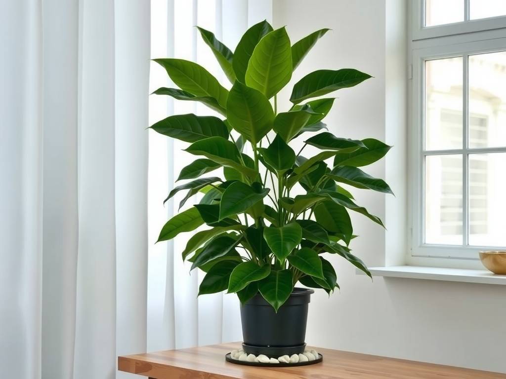 How to Care for Large Zamioculcas Zamiifolia - Bright Indirect Light to Prevent Leggy Growth