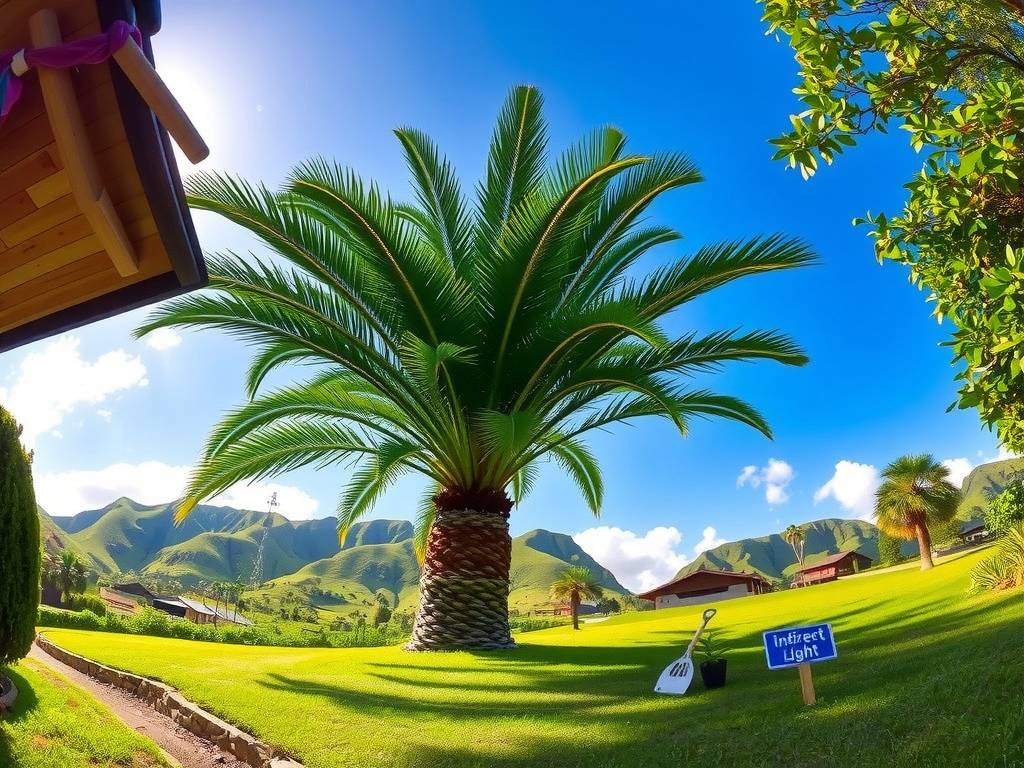 How to Care for Large Hawaii Palm - Bright Indirect Light for Vigorous Growth