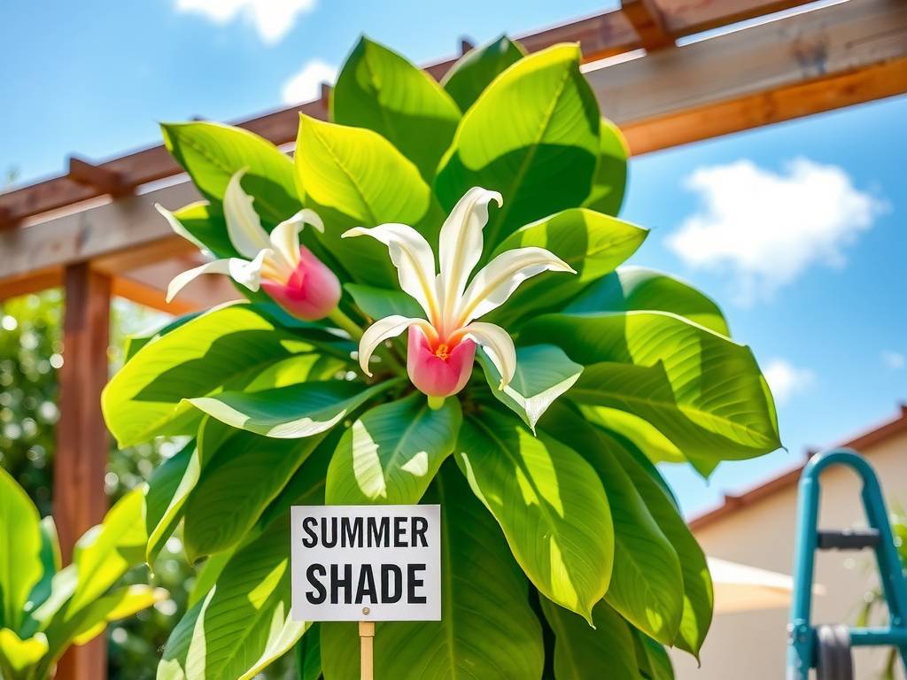 How to Care for Large Epiphyllum Oxypetalum - Summer Shade to Prevent Yellow Leaves