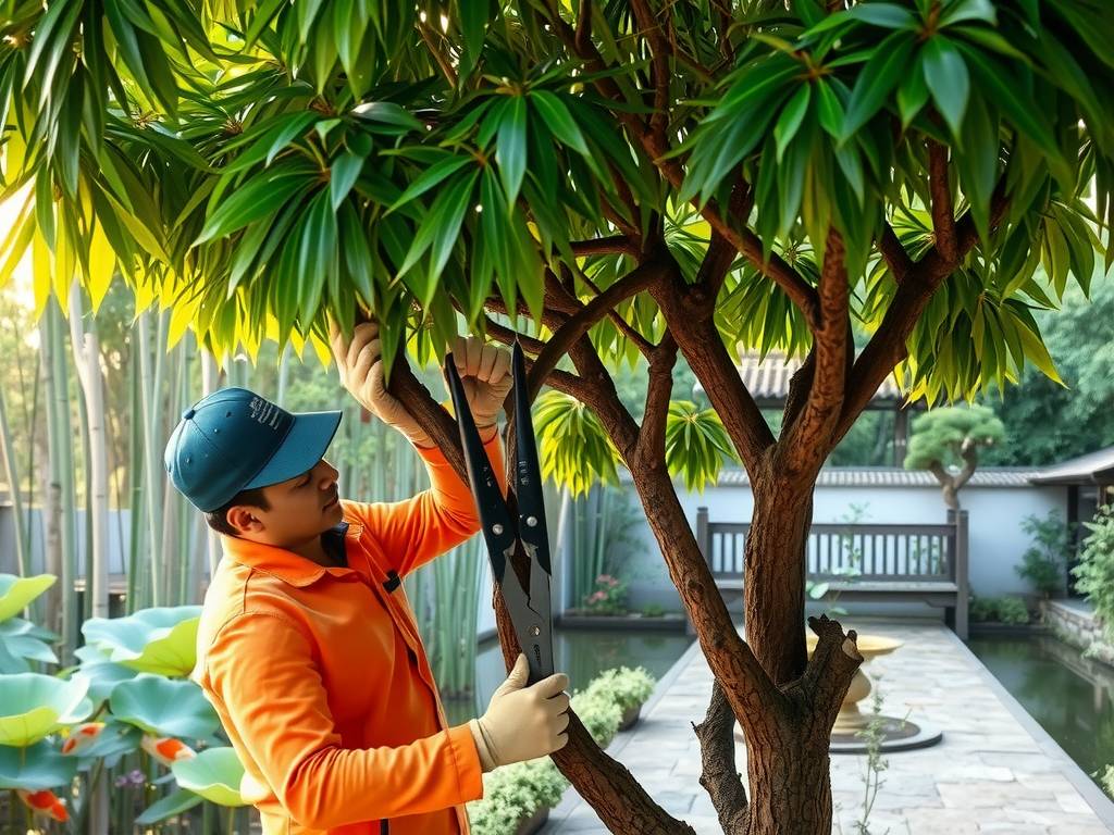 How to Care for Large Radermachera Sinica - Prune to Shape for Attractive Form