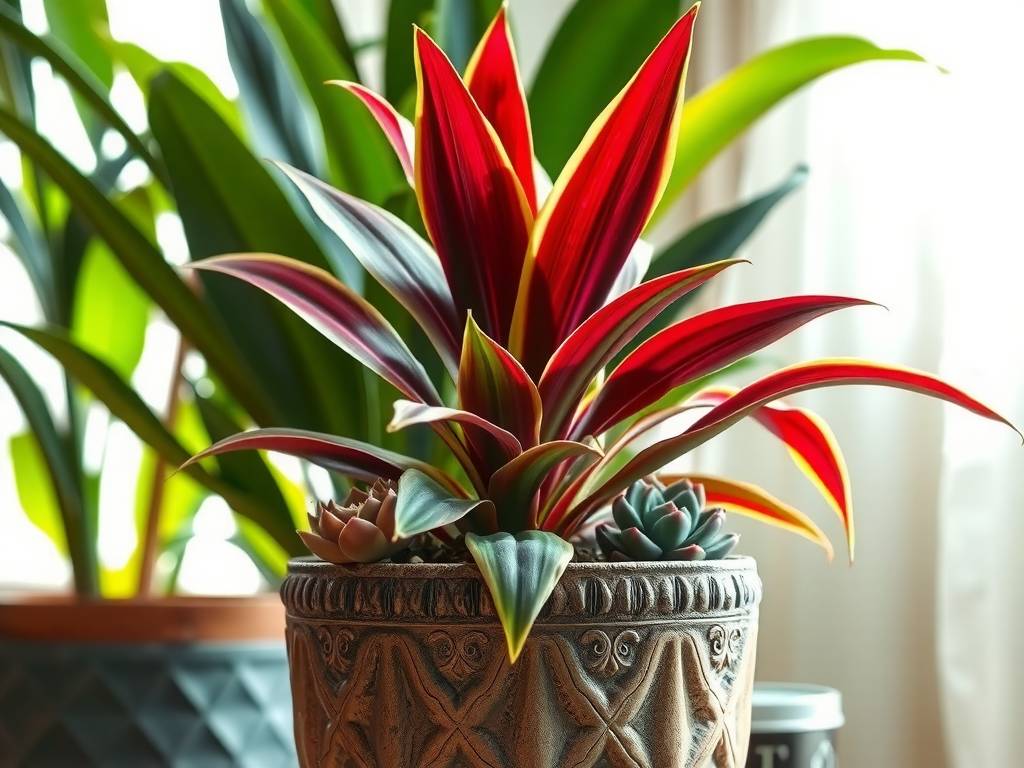 How to Care for Large Dracaena Marginata - Sufficient Light for Vibrant Color