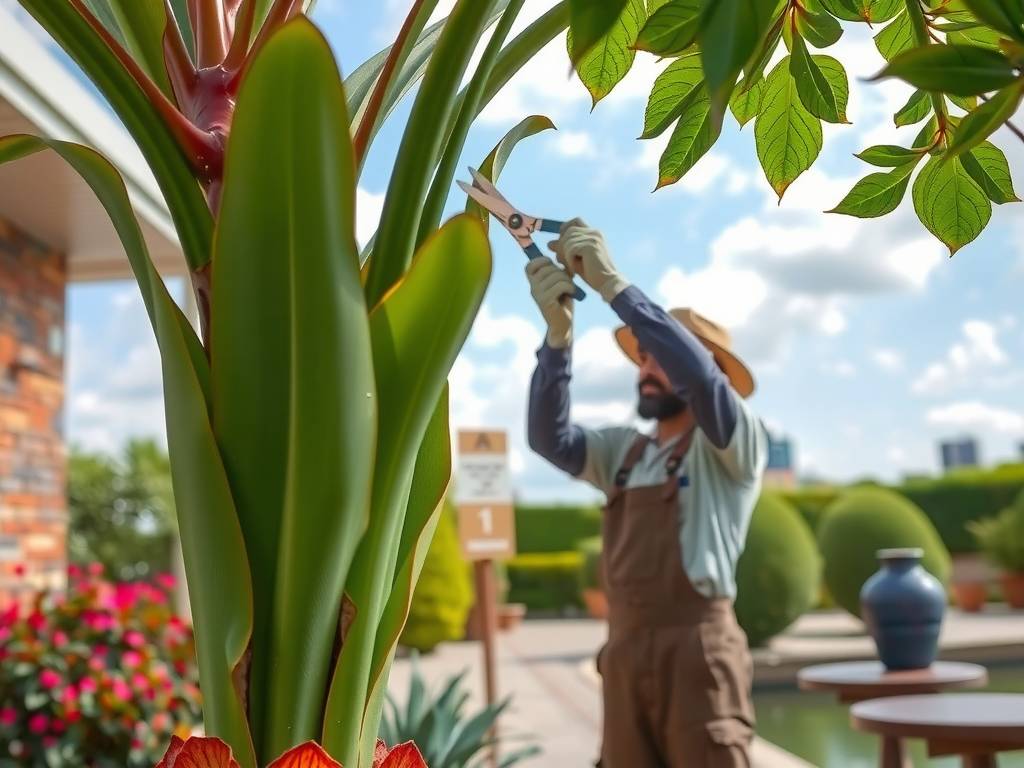 How to Care for Large Dracaena Draco - Prune to Shape for Erect Form
