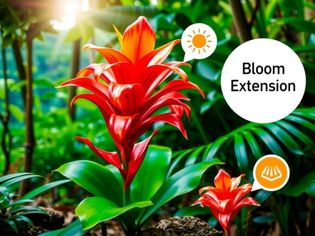 How to Care for Large Vriesea Splendens - Bloom Extension to Prevent Wilting