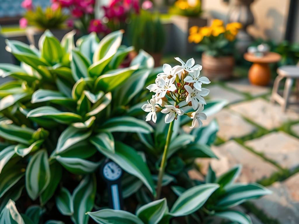 How to Care for Variegated Trachelospermum - Water Control to Boost Fragrance