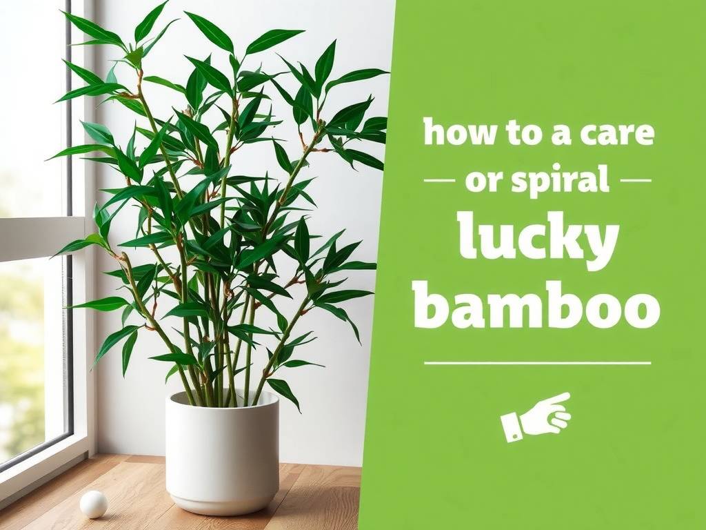 How to Care for Spiral Lucky Bamboo - Care Tips to Enhance Spiral Shape