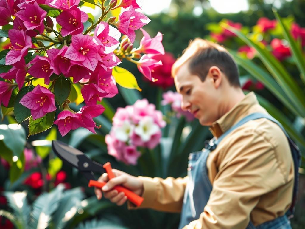 How to Care for Bougainvillea - Post-Bloom Pruning to Shape for Next Year Blooms