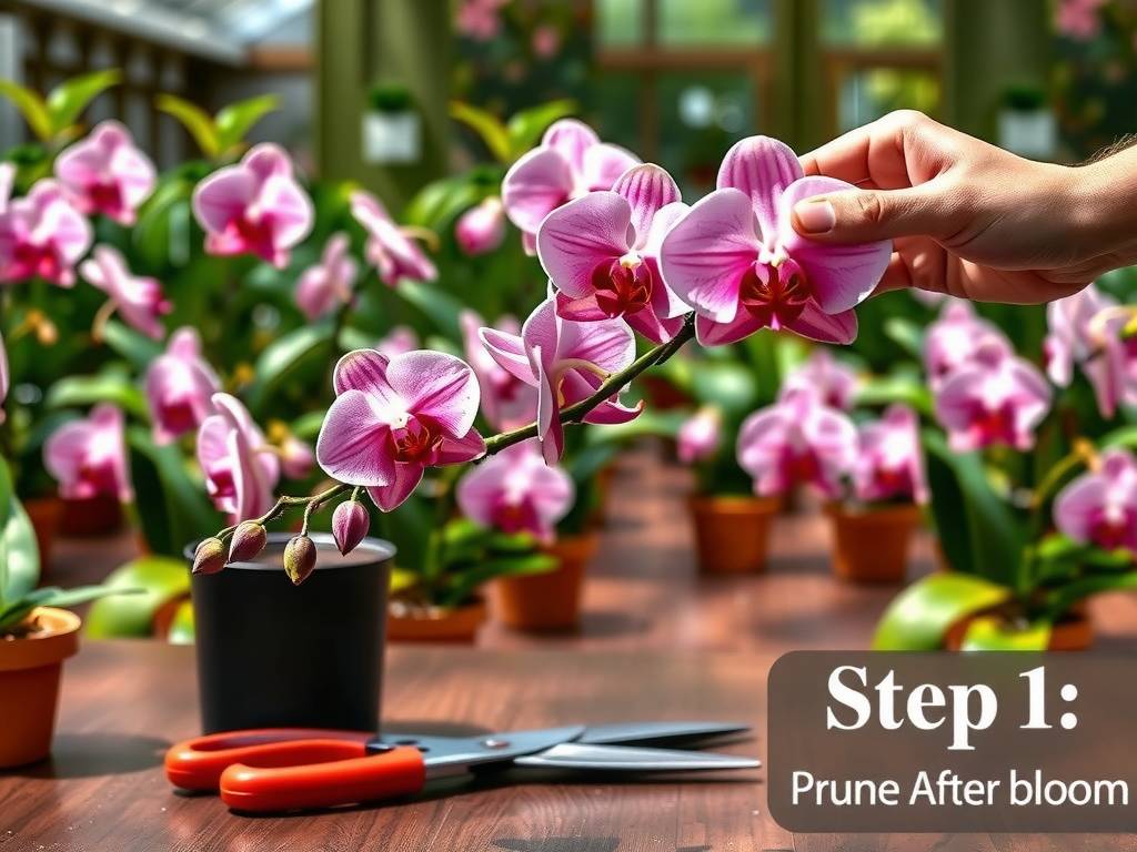 How to Care for Phalaenopsis - Post-Bloom Pruning for More Blooms Next Year