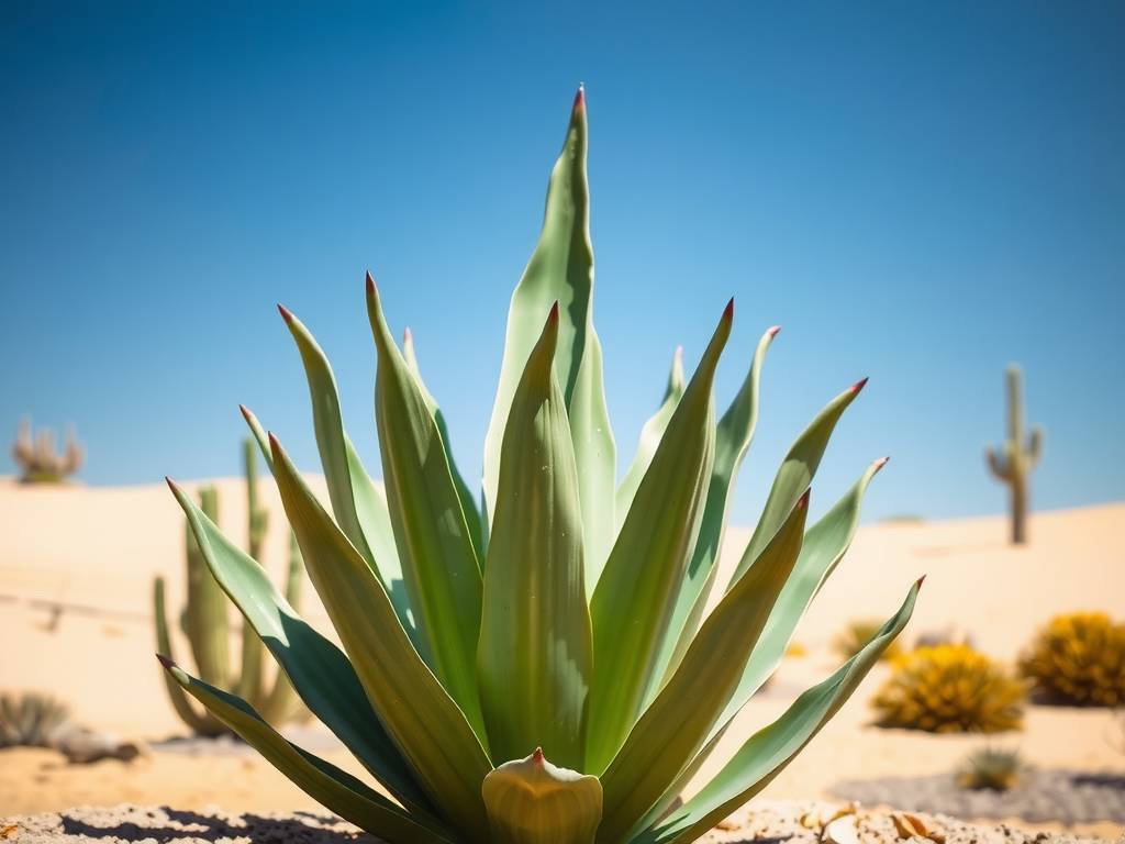 How to Care for Agave - Sufficient Light for More Erect Leaves