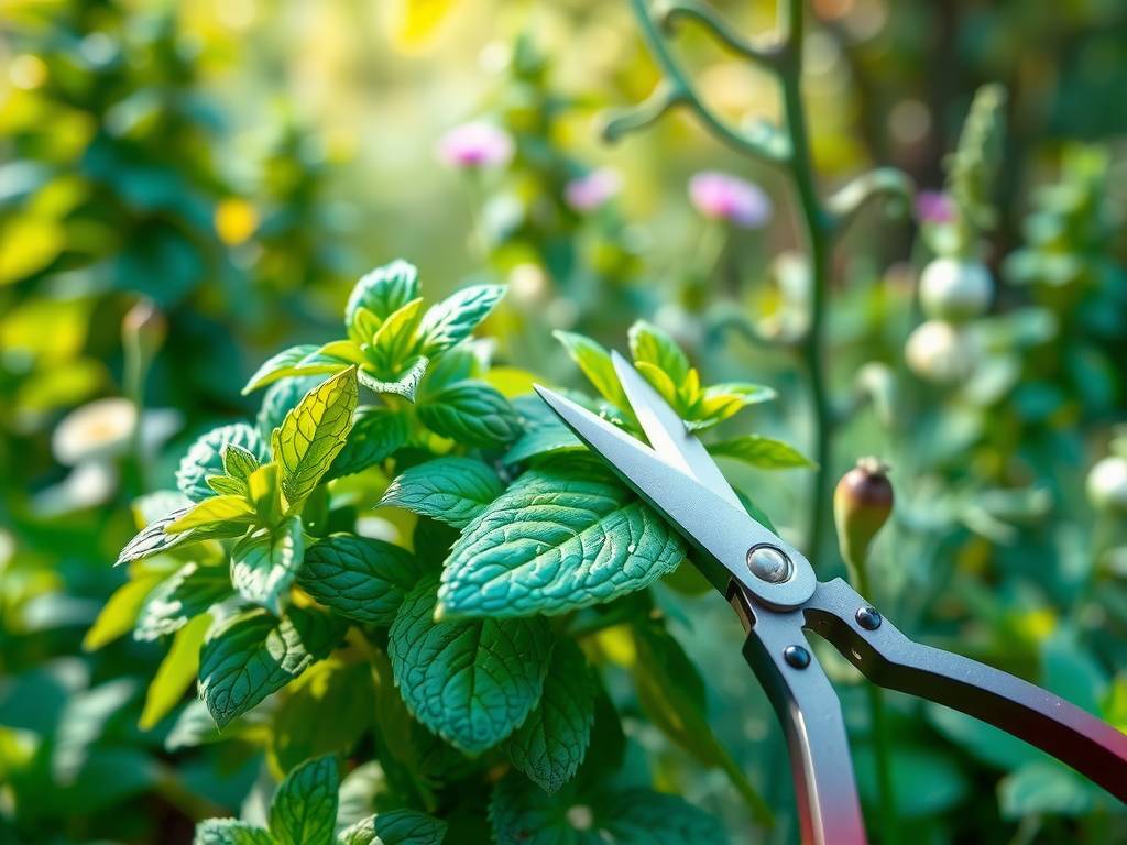 How to Care for Mint - Pinch Tips to Promote Branches & Stronger Aroma