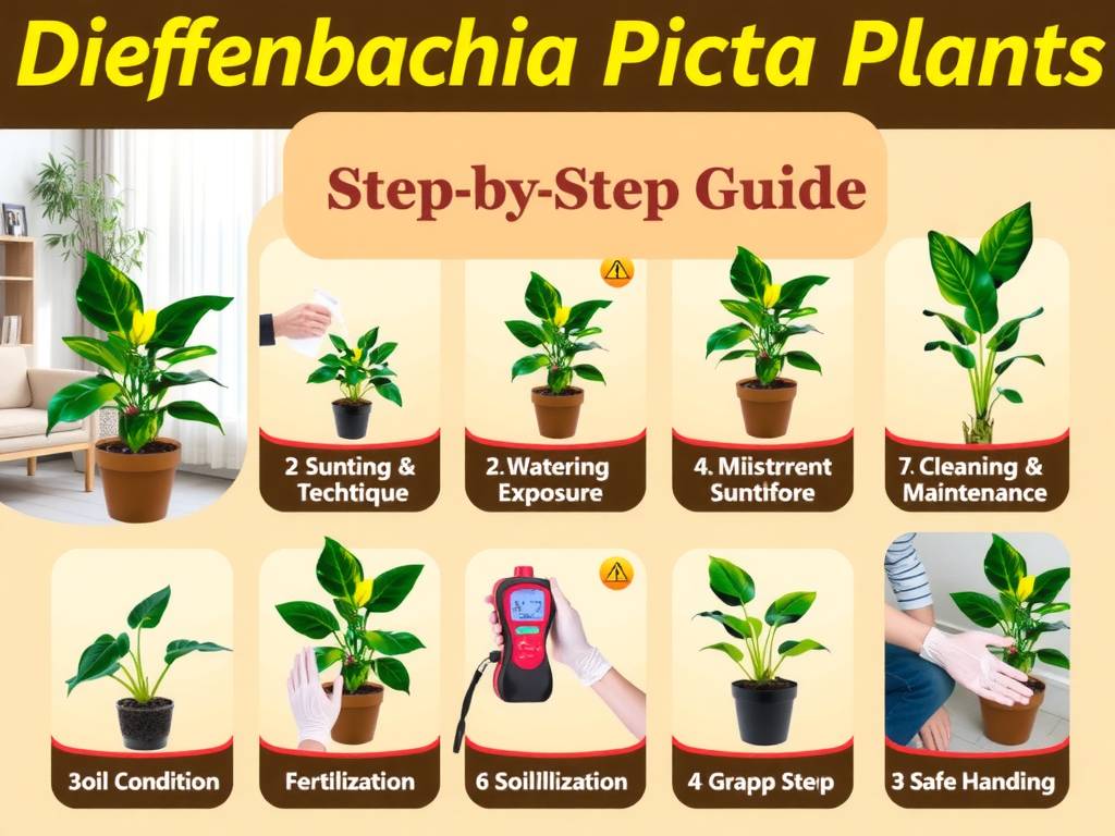 How to Care for Dieffenbachia Picta - Toxin Avoidance for Safe Care
