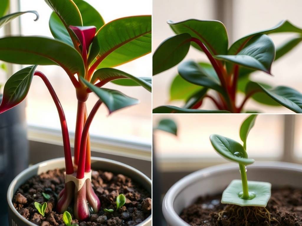 How to Care for Peperomia Obtusifolia - Old Stalk Cultivation for Thick Stems