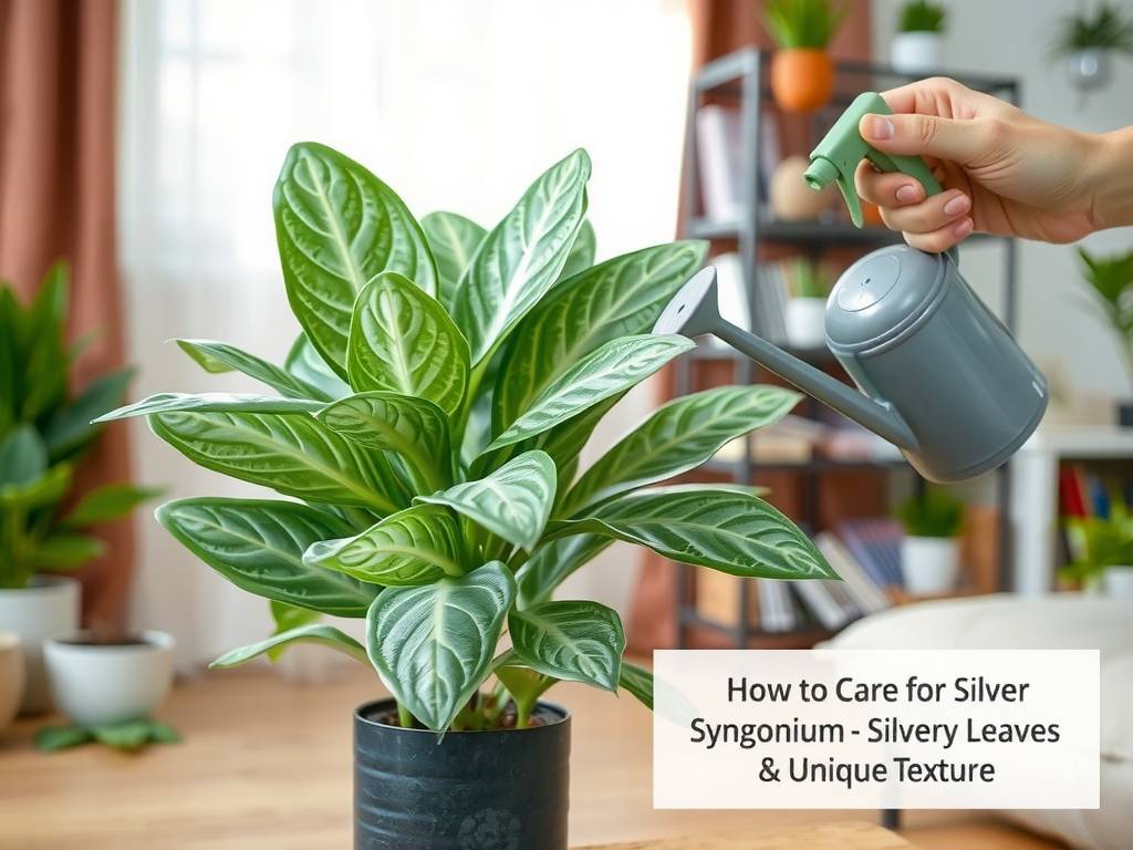 How to Care for Silver Syngonium - Silvery Leaves & Unique Texture